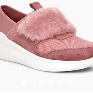 Pink UGG Tennis Shoes w/fur
